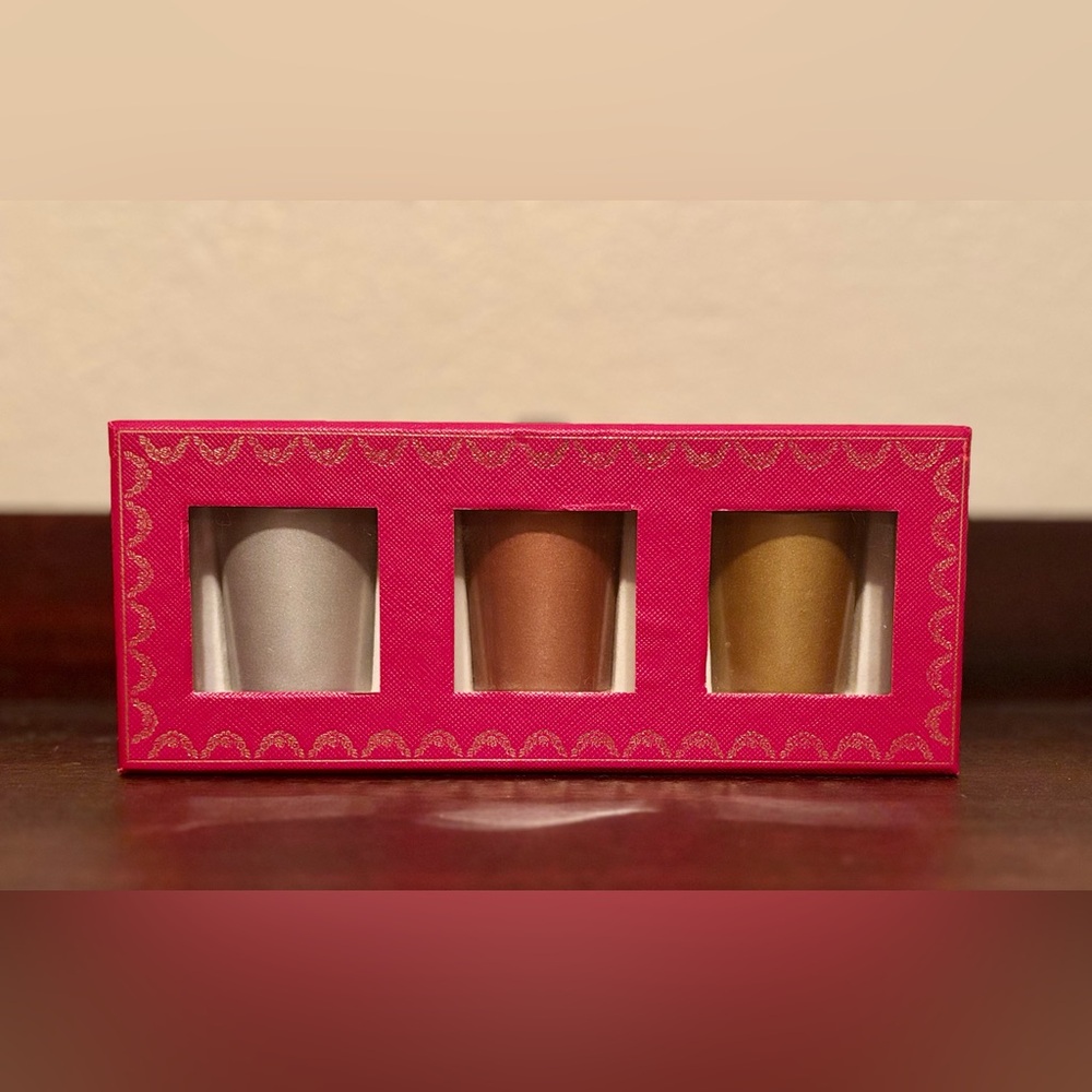 Cartier SO PRETTY, PANTHERE, & MUST Scented 3pc Candle Votive Set NIB Old Stock